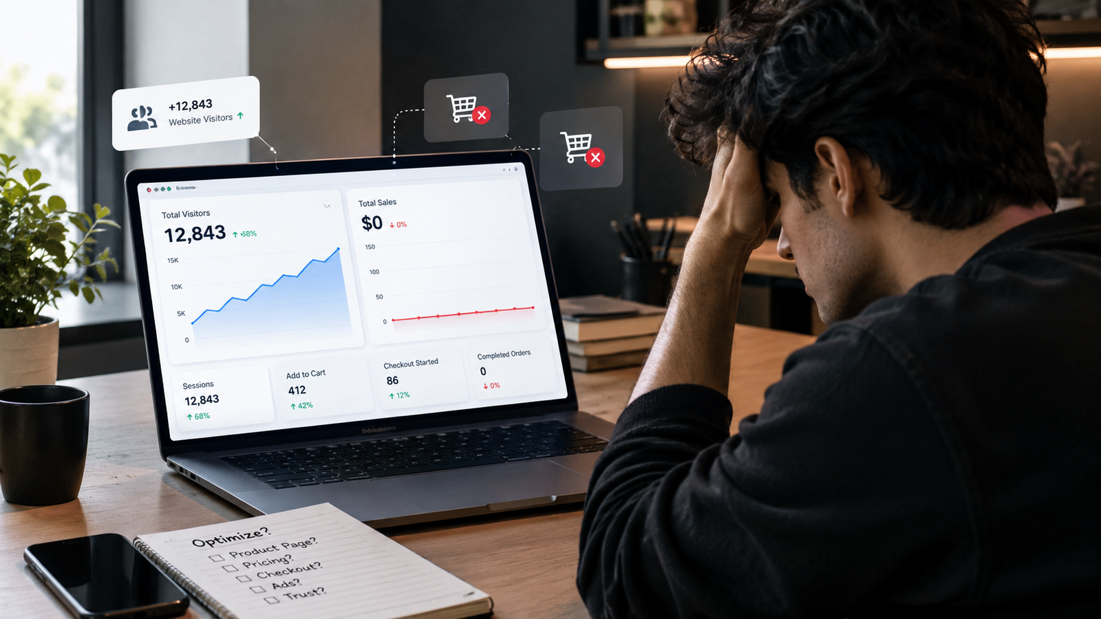 Shopify Store Not Converting? 10 Reasons for No Sales